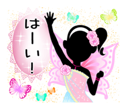 Beautiful Sticker of the fairy part-3 sticker #14819694