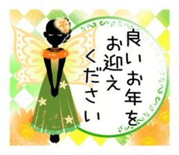 Beautiful Sticker of the fairy part-3 sticker #14819727