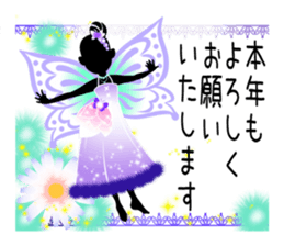 Beautiful Sticker of the fairy part-3 sticker #14819731