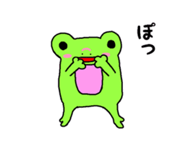 resuscitation frog kayoko sticker #14819902