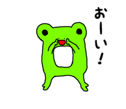 resuscitation frog kayoko sticker #14819905