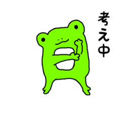 resuscitation frog kayoko sticker #14819919