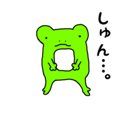 resuscitation frog kayoko sticker #14819923