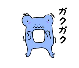 resuscitation frog kayoko sticker #14819924