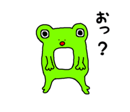 resuscitation frog kayoko sticker #14819927