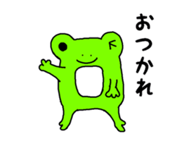 resuscitation frog kayoko sticker #14819938