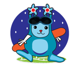 Funny Personalities Kangaroos sticker #14820059