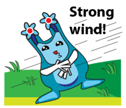 Funny Personalities Kangaroos sticker #14820069