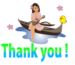 Mahalo! Hawaii sticker #14820250