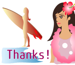 Mahalo! Hawaii sticker #14820257