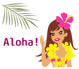 Mahalo! Hawaii sticker #14820263