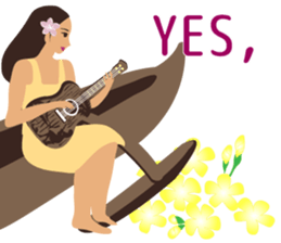 Mahalo! Hawaii sticker #14820274