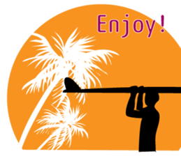 Mahalo! Hawaii sticker #14820281