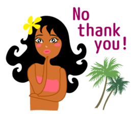 Mahalo! Hawaii sticker #14820282