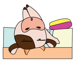 Tricksy Time of Lovely Dairy Cow sticker #14820313