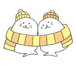 Twins of seals3 sticker #14821285