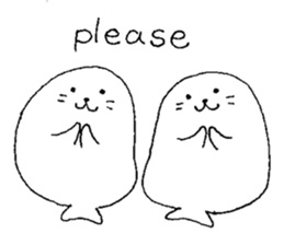 Twins of seals3 sticker #14821286