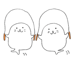Twins of seals3 sticker #14821298