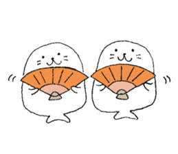 Twins of seals3 sticker #14821305