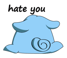 Lovely but Naughty Rabbit Stickers sticker #14821642