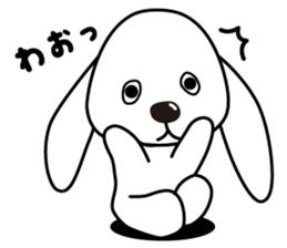 Kawaii white bears sticker #14822002