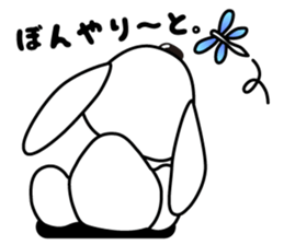 Kawaii white bears sticker #14822006