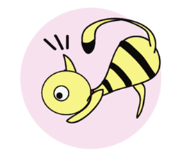 Cute Mottled Yellow Cat sticker #14822124