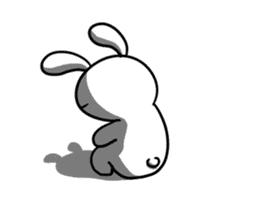 Magician rabbit RD1 sticker #14822241