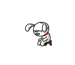Magician rabbit RD1 sticker #14822249