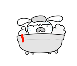 Magician rabbit RD1 sticker #14822254