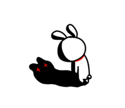 Magician rabbit RD1 sticker #14822261