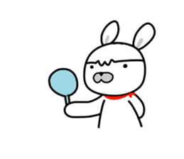 Magician rabbit RD1 sticker #14822273