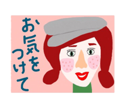 chic lady sticker #14822306