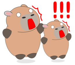 Capybara "Capyhachirou". sticker #14822528