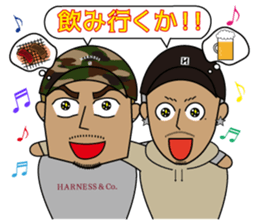 Sticker of fellows of R & G Co., Ltd. sticker #14822638