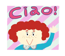 freckles girls sticker #14822700