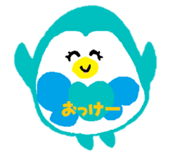 so cute penguins! sticker #14824011