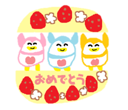 so cute penguins! sticker #14824018