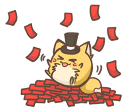 Potato-Fox2 happy new year sticker #14825397