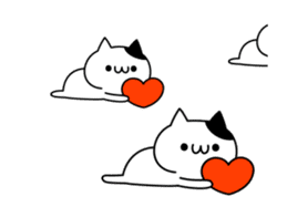 Every day fun cat sticker #14825962