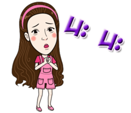 I'm a smart girl sticker #14826049