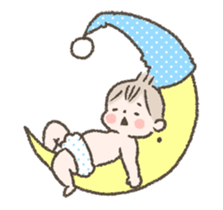 animation sticker of cute babies. sticker #14826291
