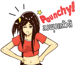 Lady GO!! sticker #14826386