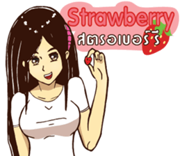 Lady GO!! sticker #14826393