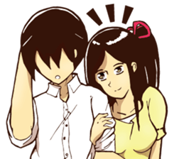 Lady GO!! sticker #14826394