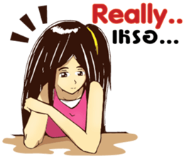 Lady GO!! sticker #14826402