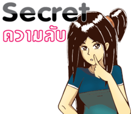 Lady GO!! sticker #14826413