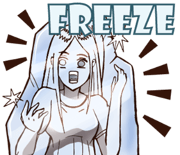 Lady GO!! sticker #14826418