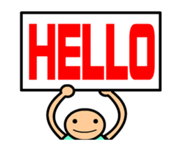 The sticker boys animnated in English sticker #14826891