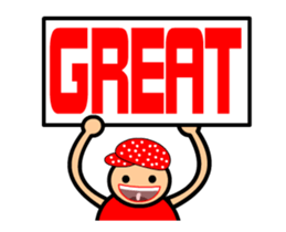 The sticker boys animnated in English sticker #14826893